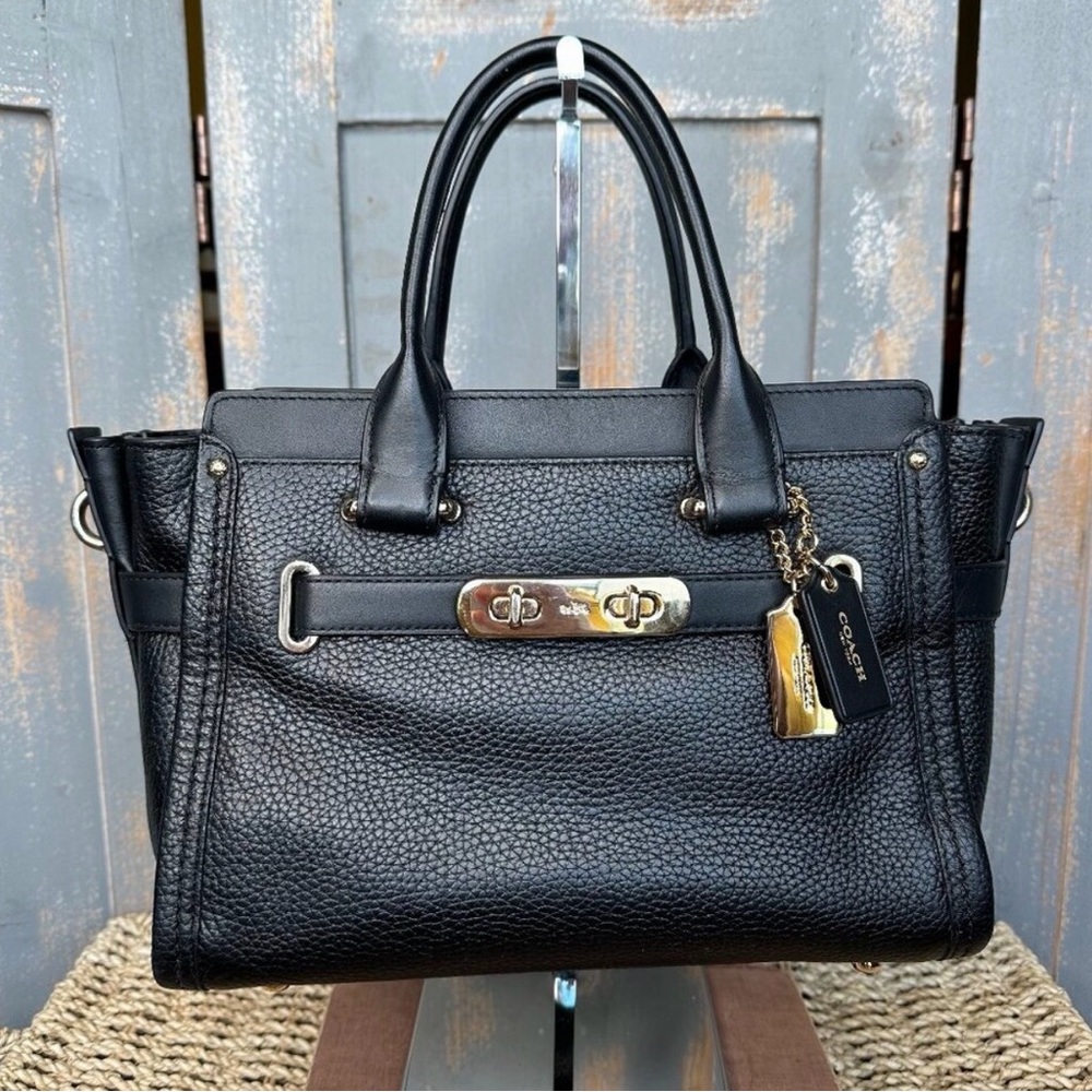 Coach swagger 27 Leather Satchel